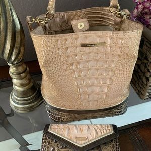 Brahmin Bag and Matching Wallet